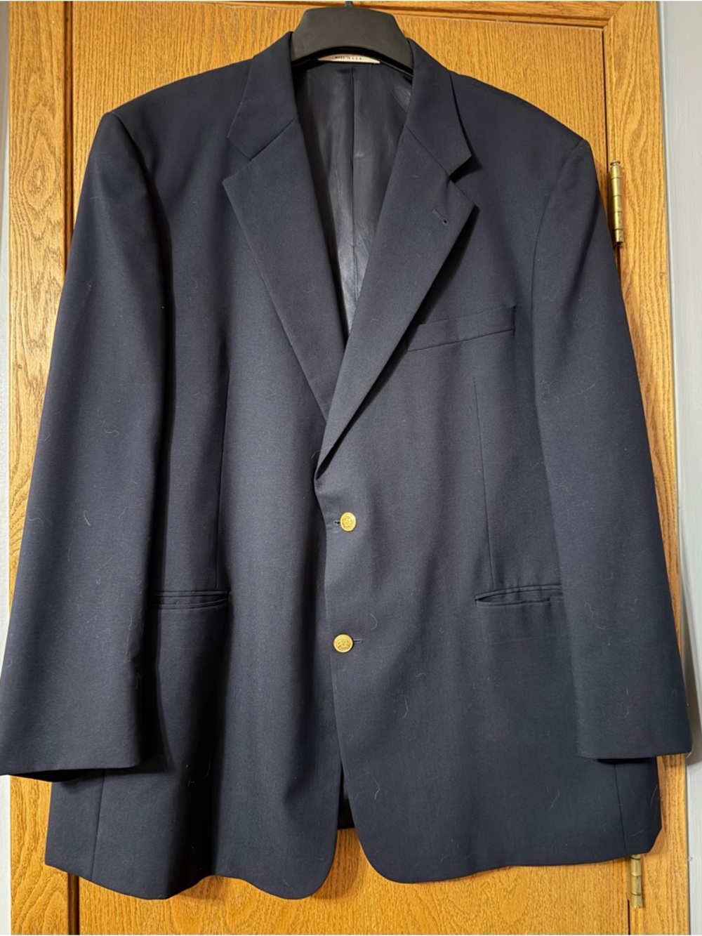 Burberry Black Blazer with Cream Label Trim